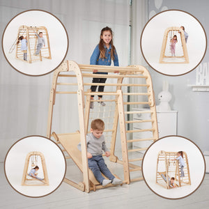 Indoor Montessori Wooden Playground